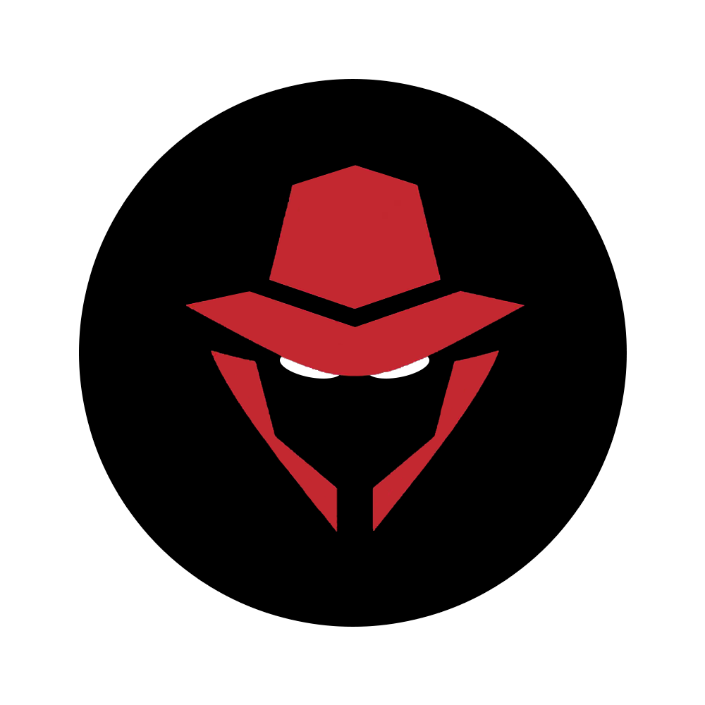 incognito logo with red hat and collar